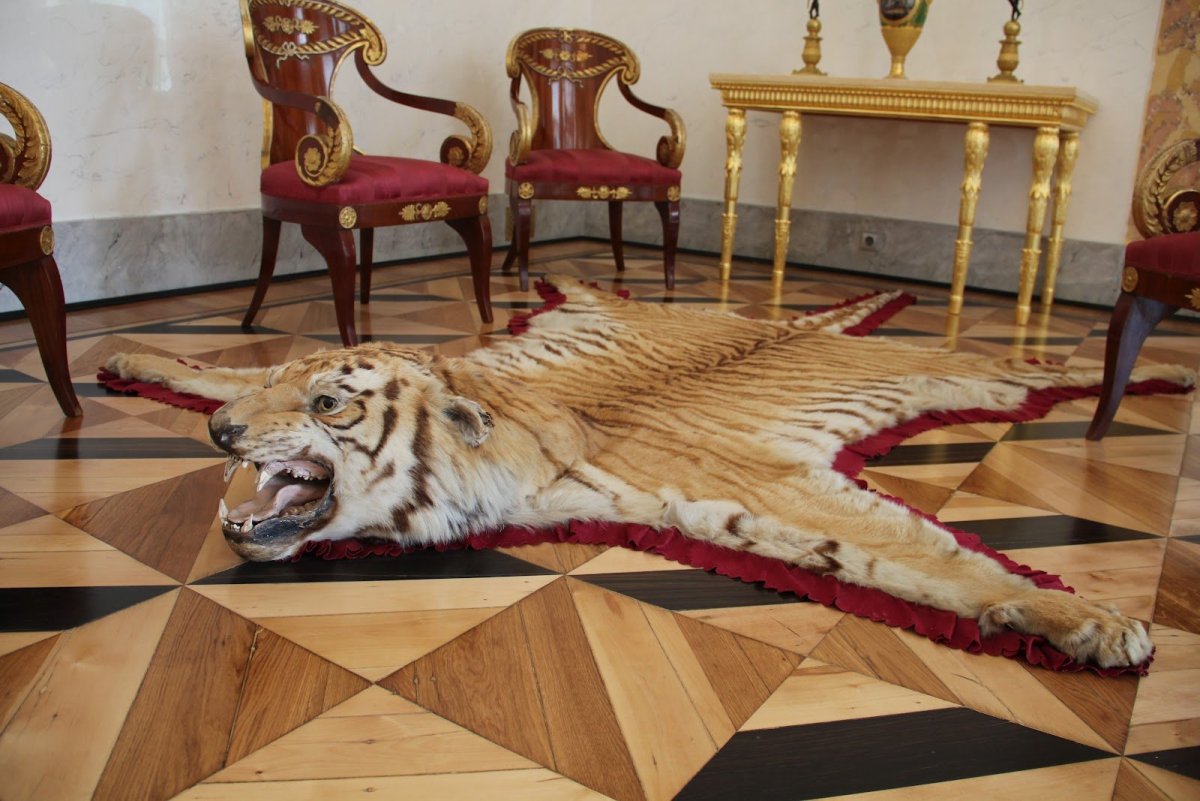 Ковры из шкур животных