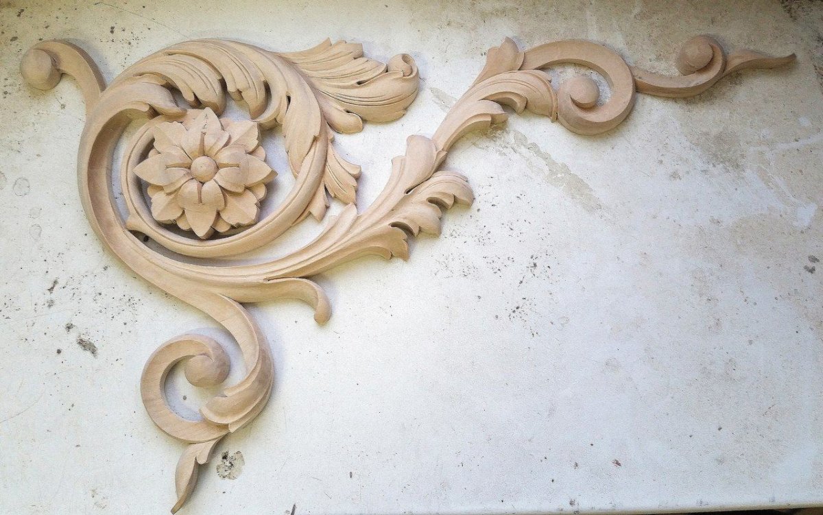 Стрела-указатель Сказочная резная узор дерево