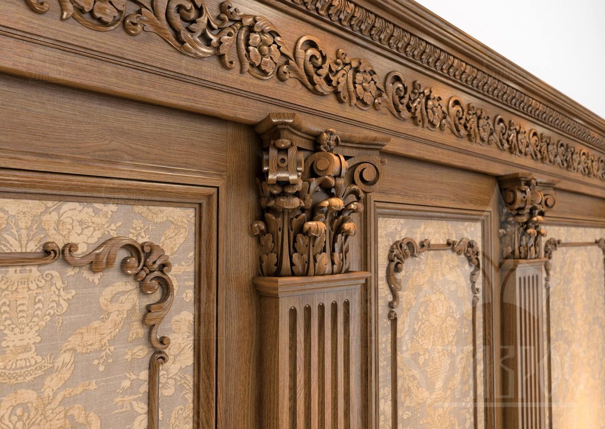 Ставрос резной декор из дерева