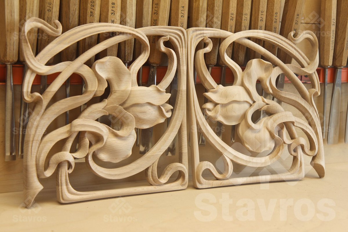 Резьба по дереву Модерн