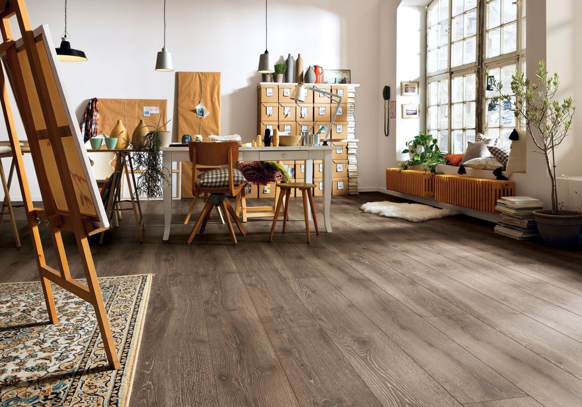 Tarkett Haro в интерьере ламинат