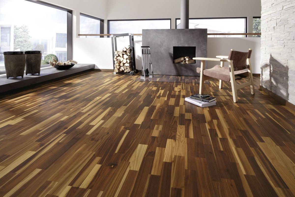 Современный необычный паркет