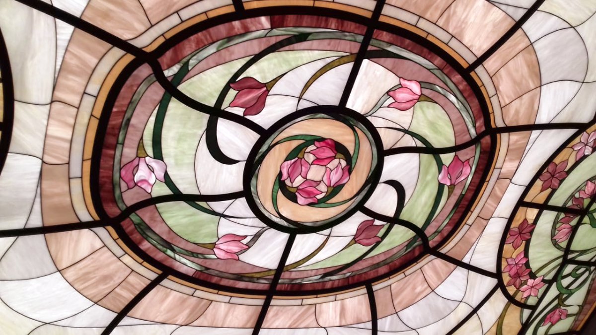 Мастерская Лебедева витражи