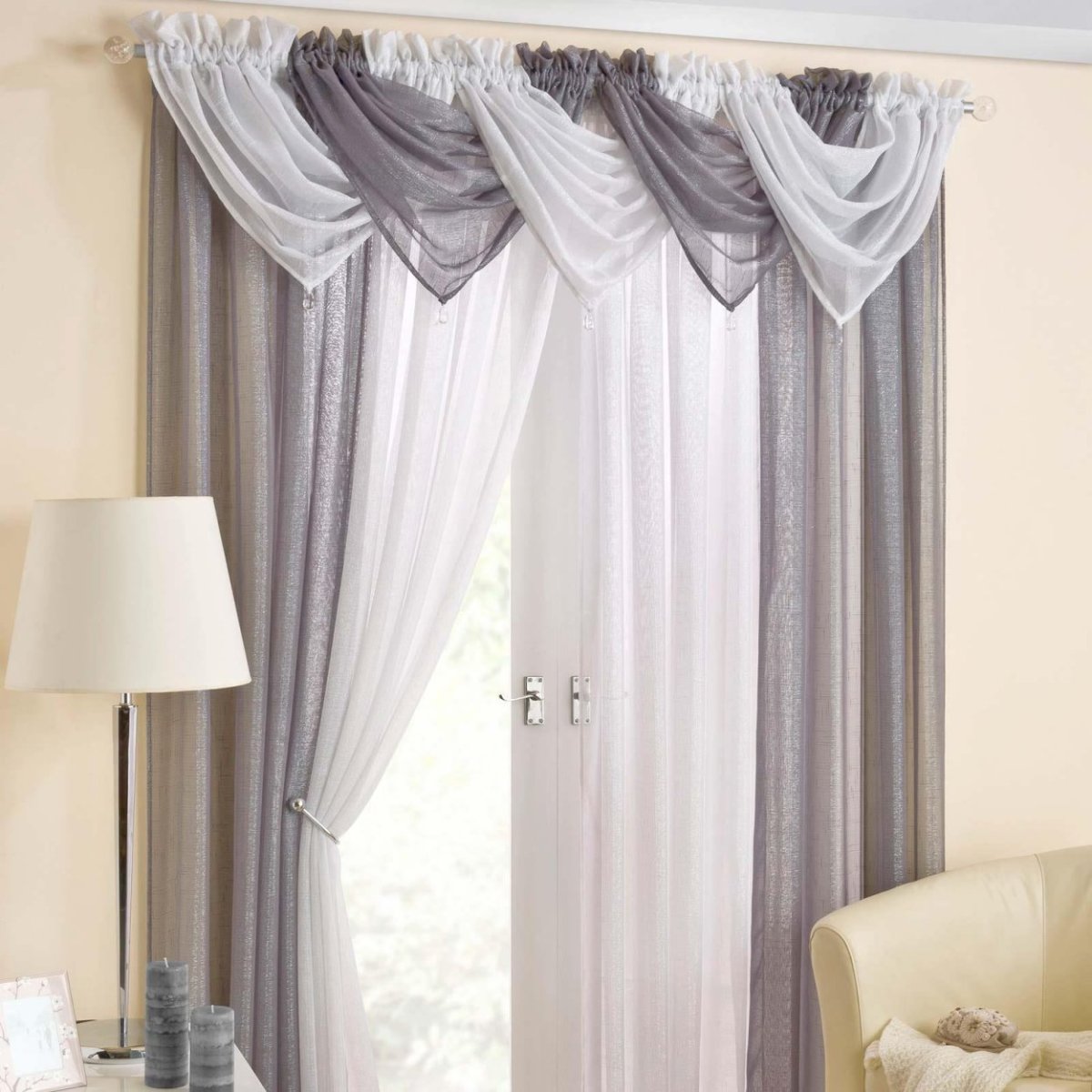 Шторы из вуали