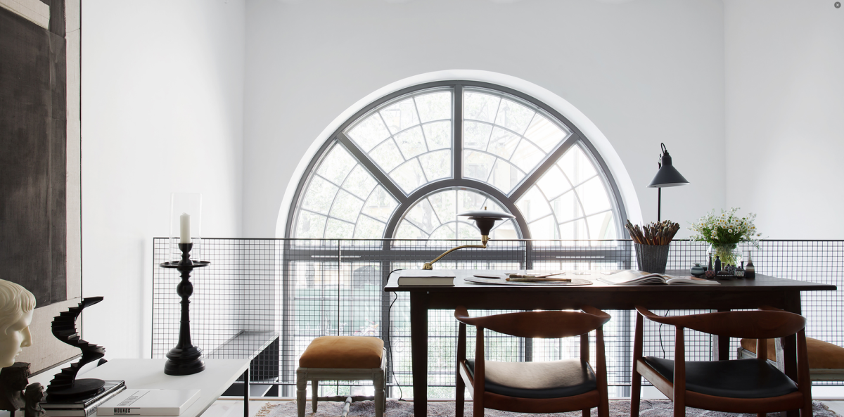 Арочные окна в интерьере