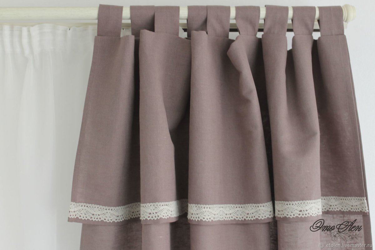 Шторы на петлях