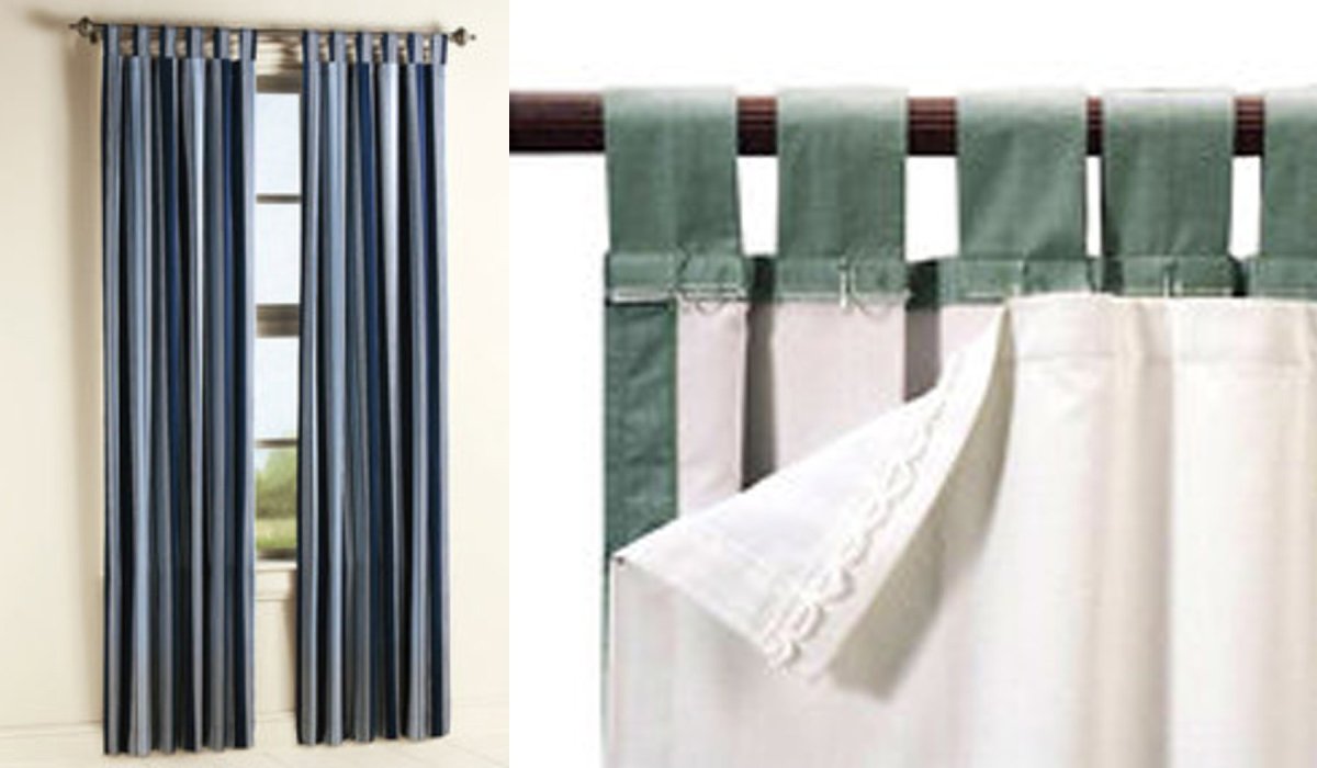 Шторы на патах