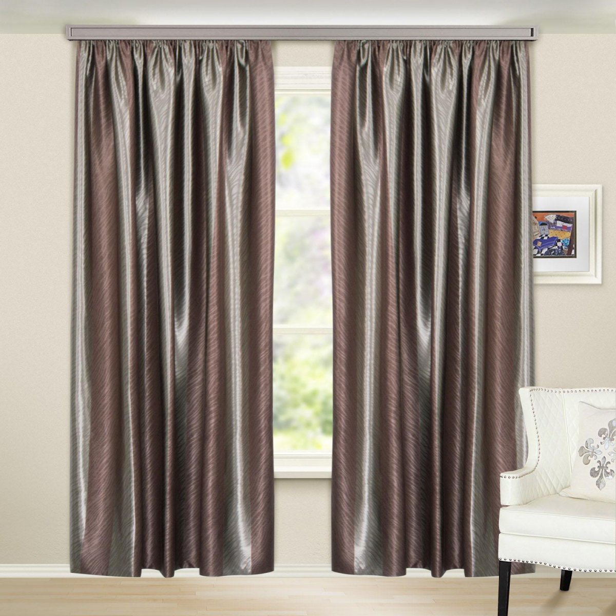 Портьеры WITERRA Соната на ленте 190х260 см 2 шт.