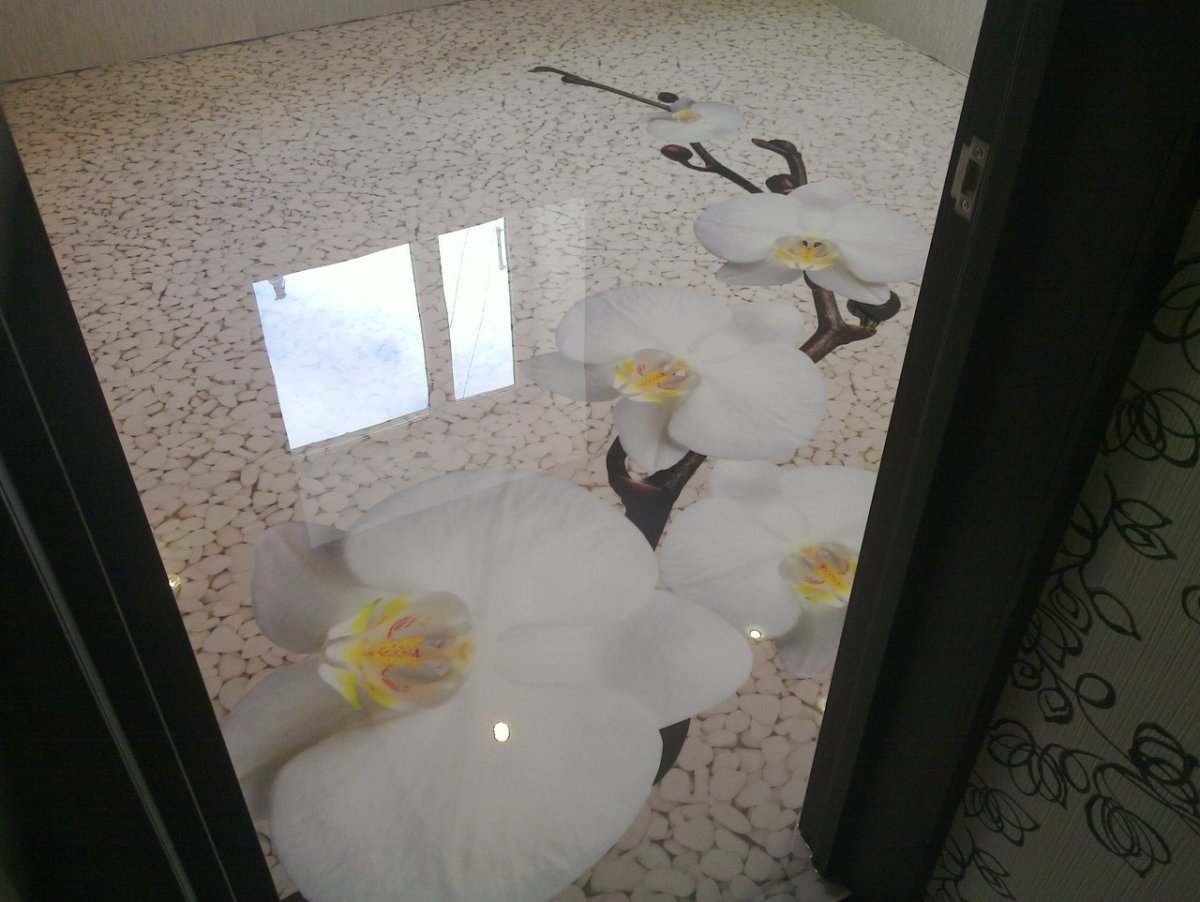 Полы наливные полимерные 3d на кухню