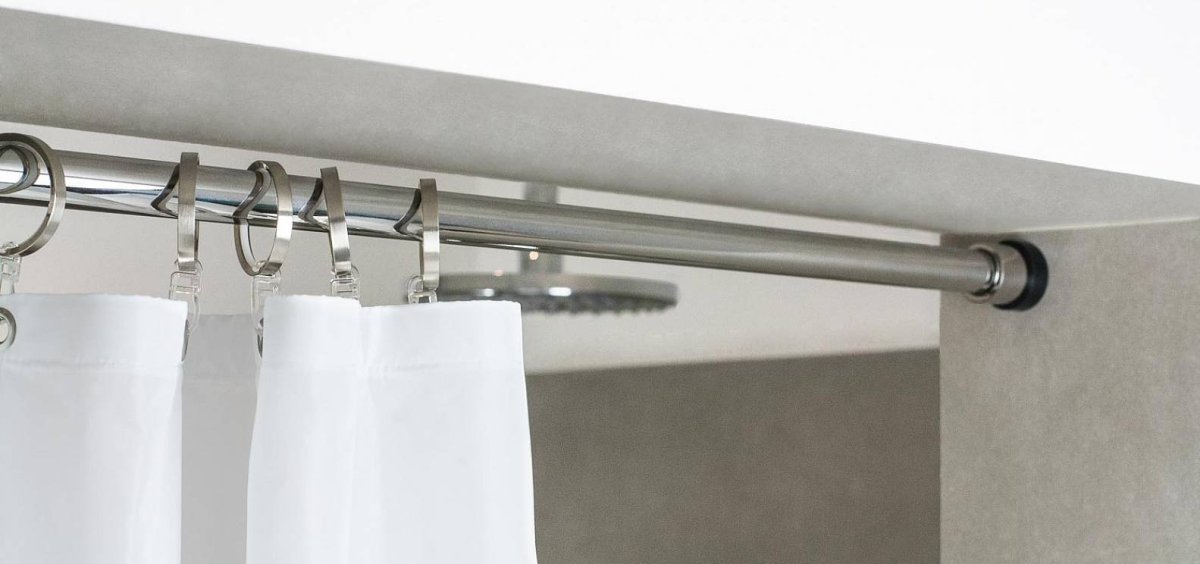 Карниз для ванной телескопический