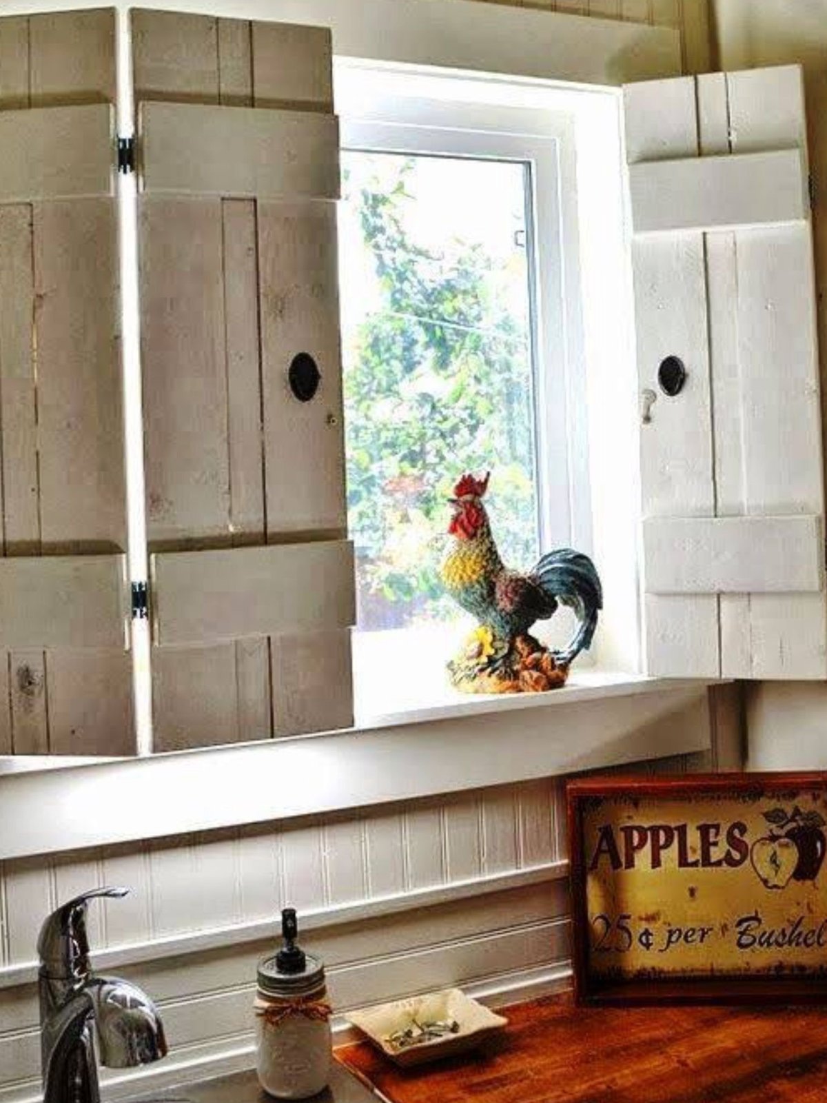 Ставни на кухне