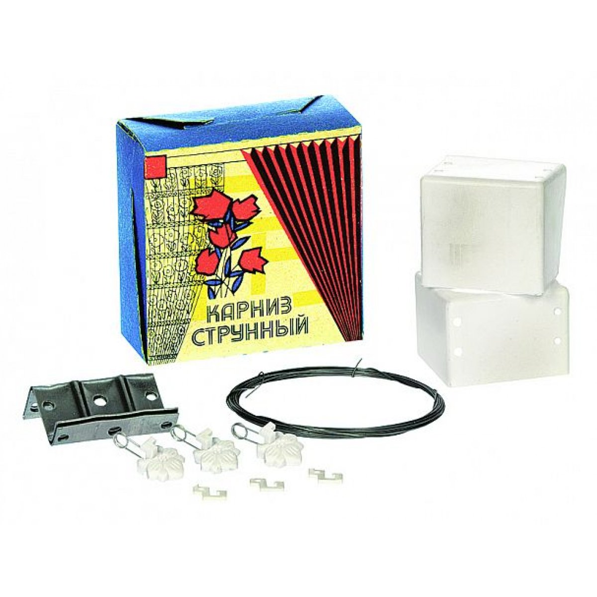 Карниз-струна с зажимами (1/80)