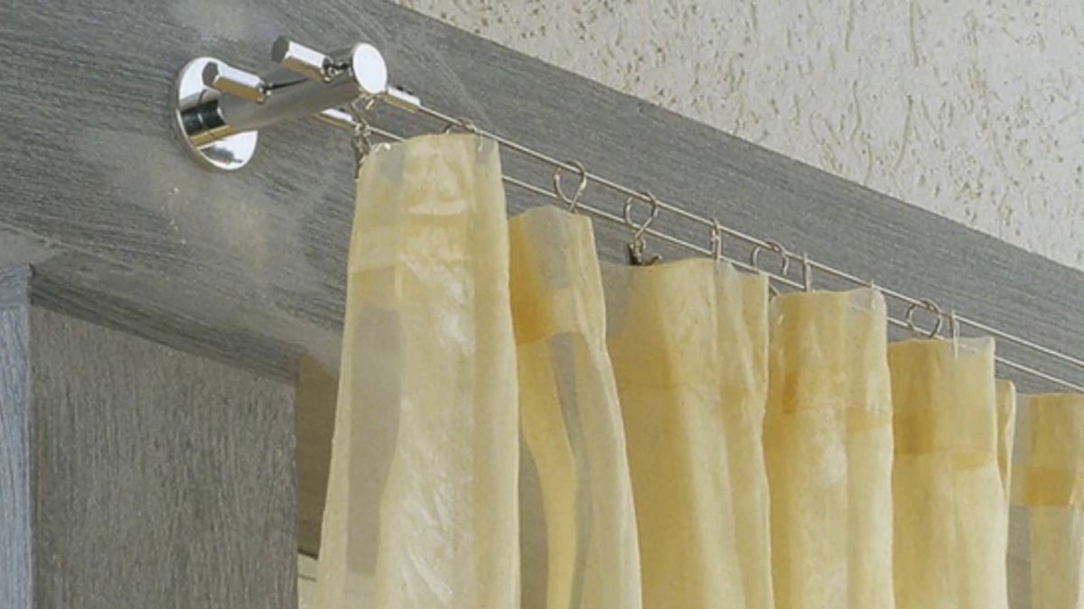 Струнный карниз для штор