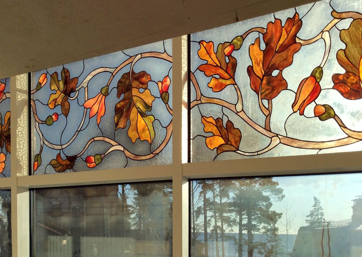 Витражи на окна
