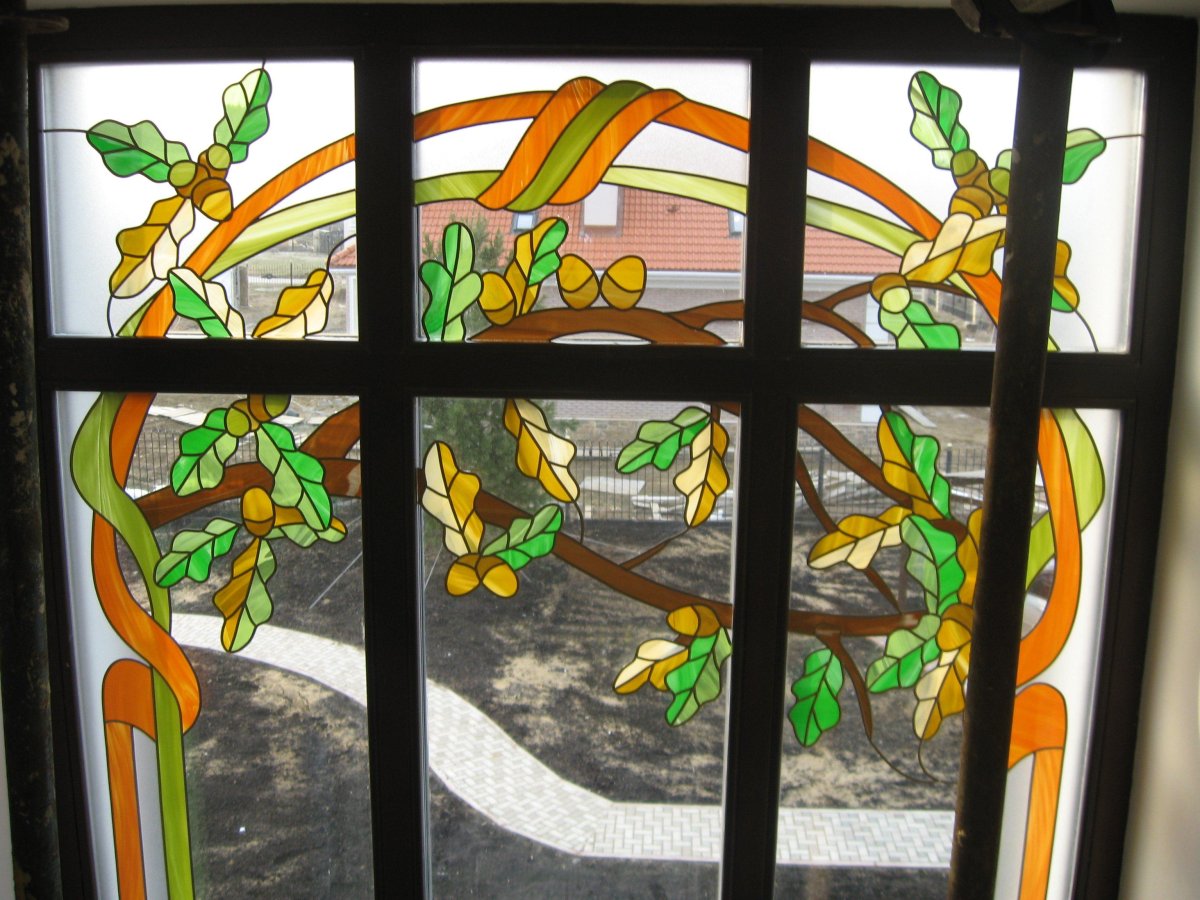 Пленочный витраж