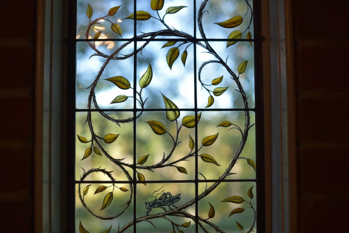 Витраж на окно пленка