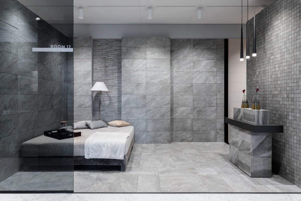 Керамогранит шоурум Италон