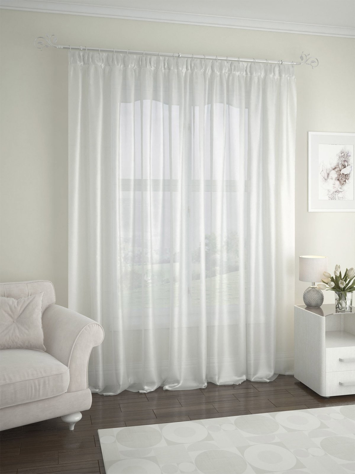 DDA тюль "Амели" 280*260 см