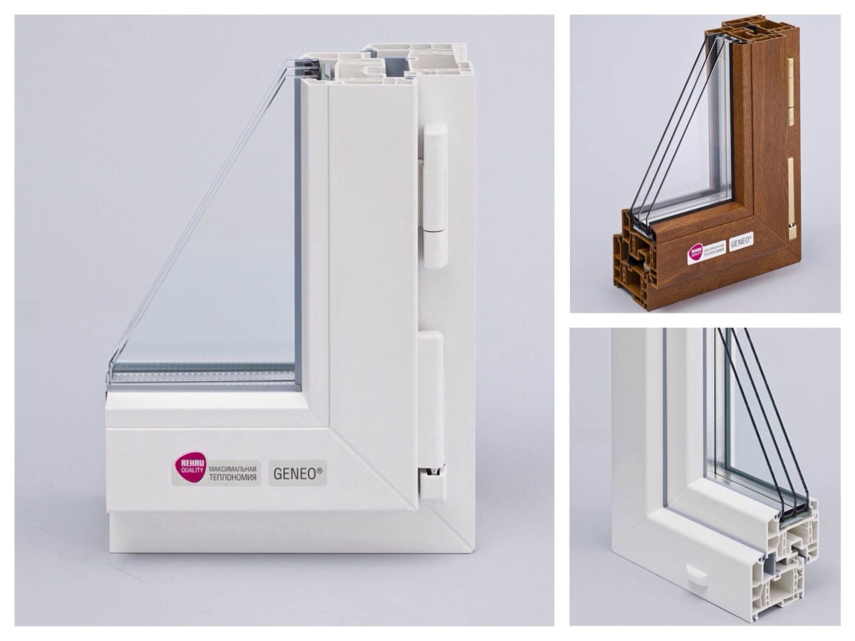 Пластиковые окна профиль Рехау