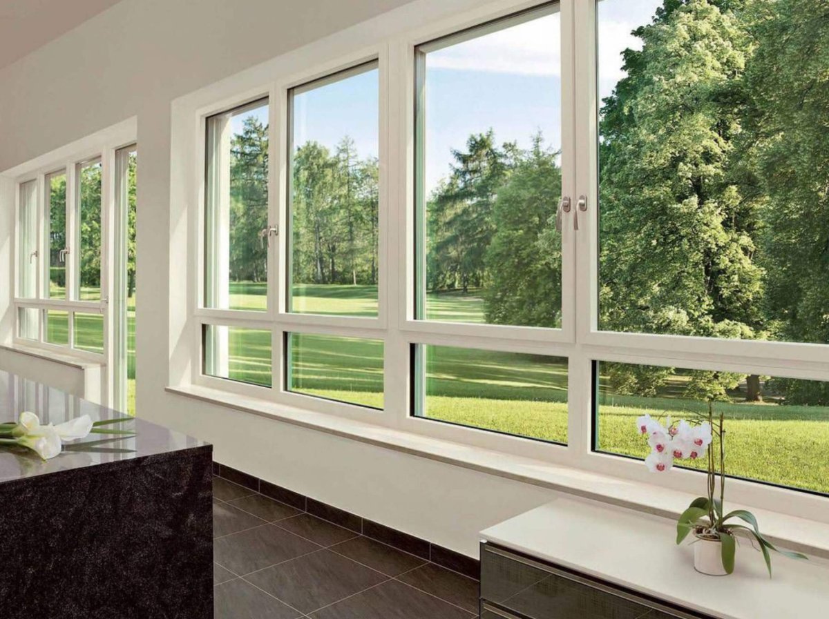 Красивые пластиковые окна