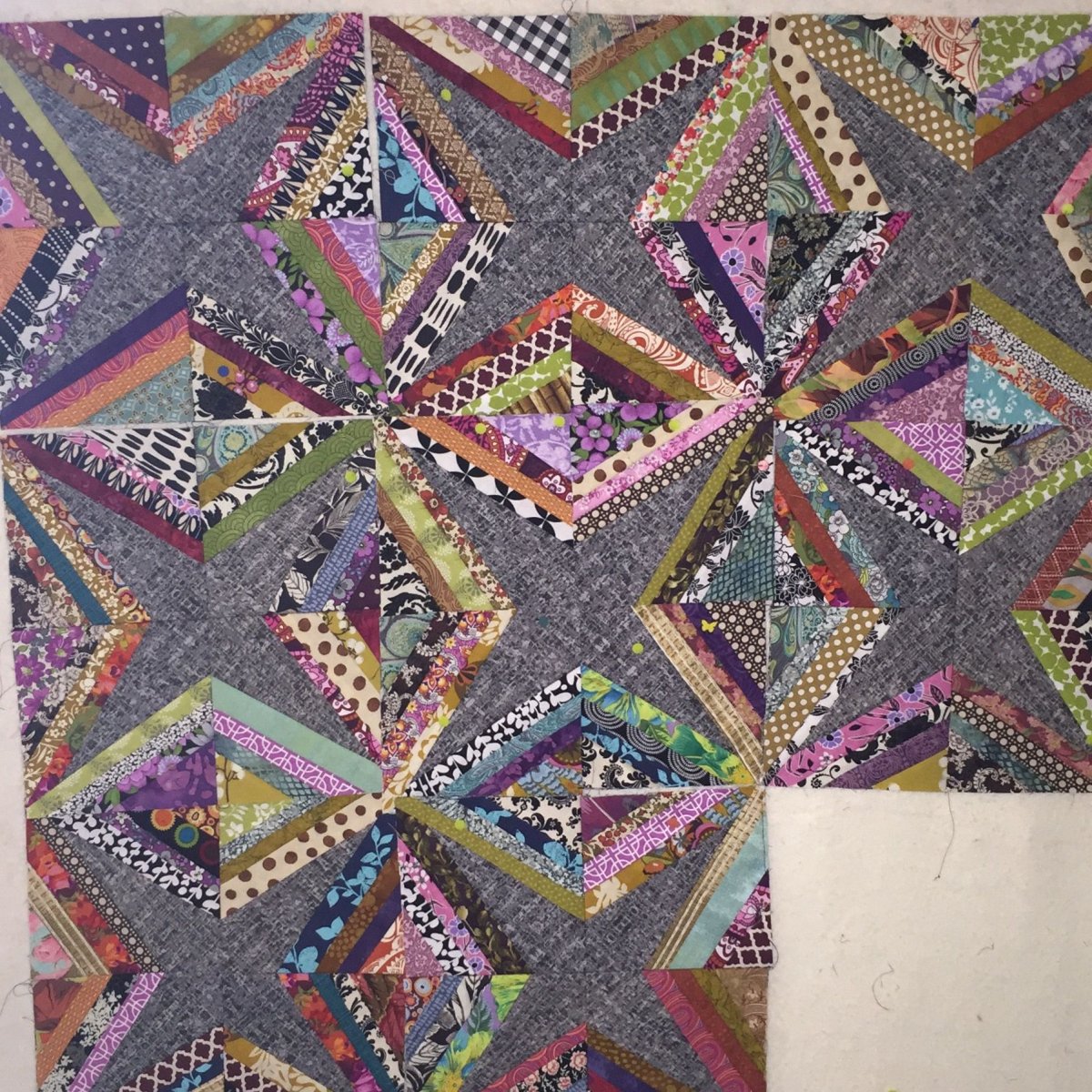 Лоскутное одеяло пэчворк Мария Гончарова