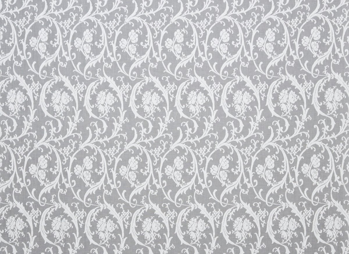 Белая ткань с узором