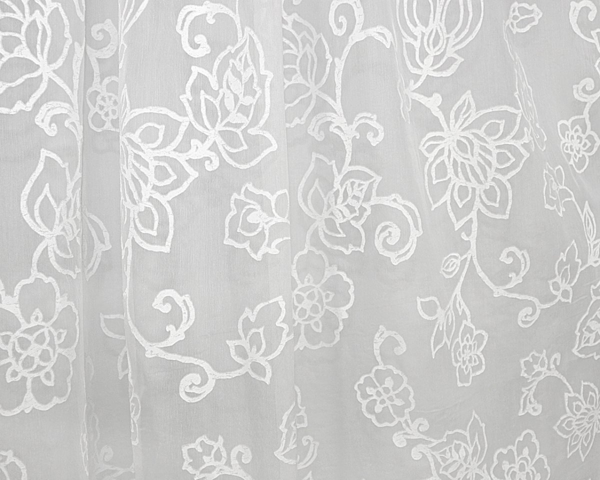 Органза Деворе в интерьере