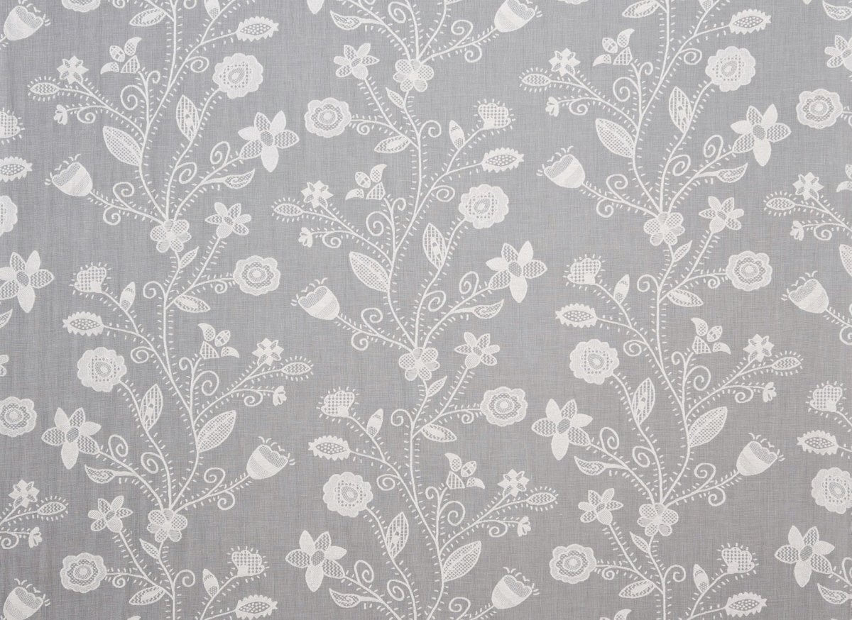 Тюль цветочки текстура