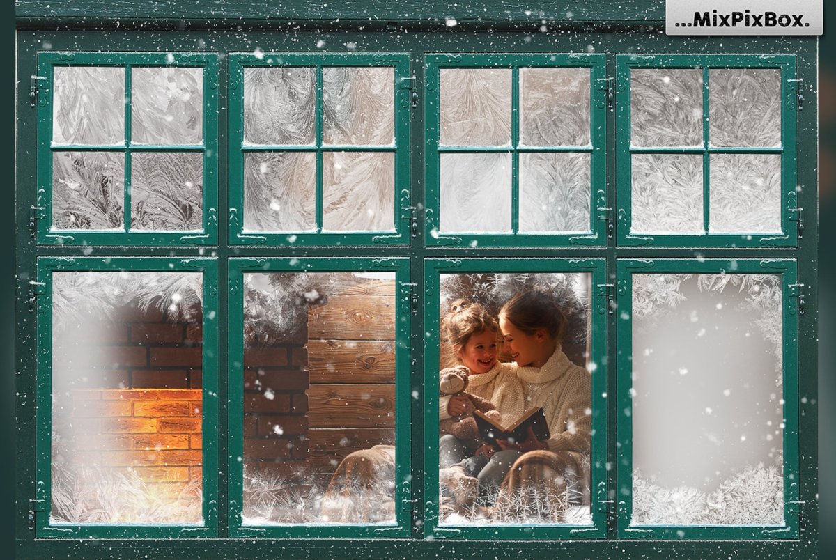 Окно зимнее Overlay