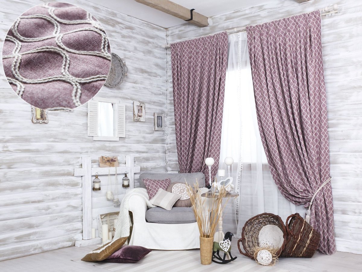 Натуральные ткани в интерьере