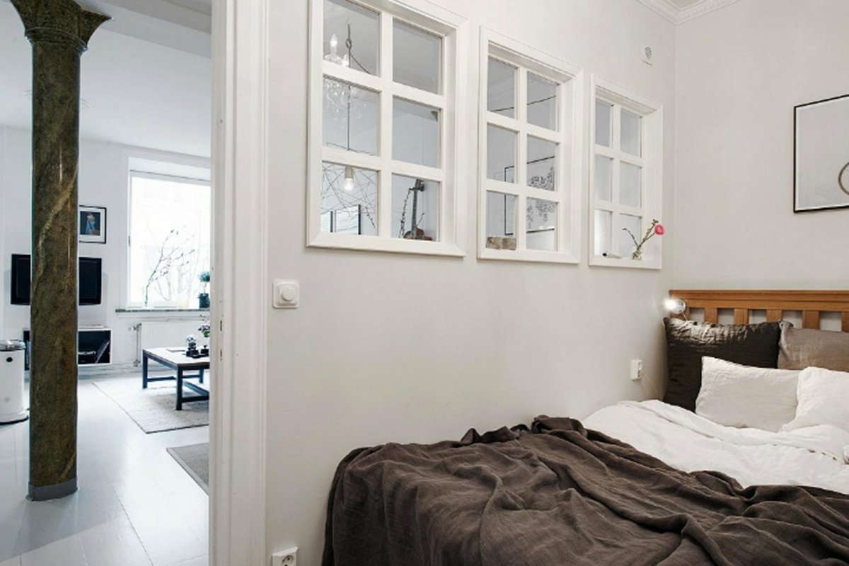 Межкомнатные окна в интерьере