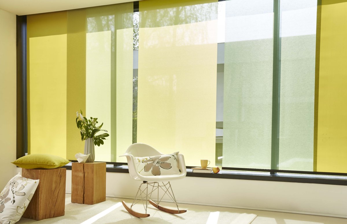 "Японские шторы из органзы"