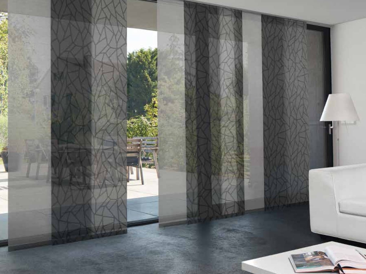 Японские панельные шторы