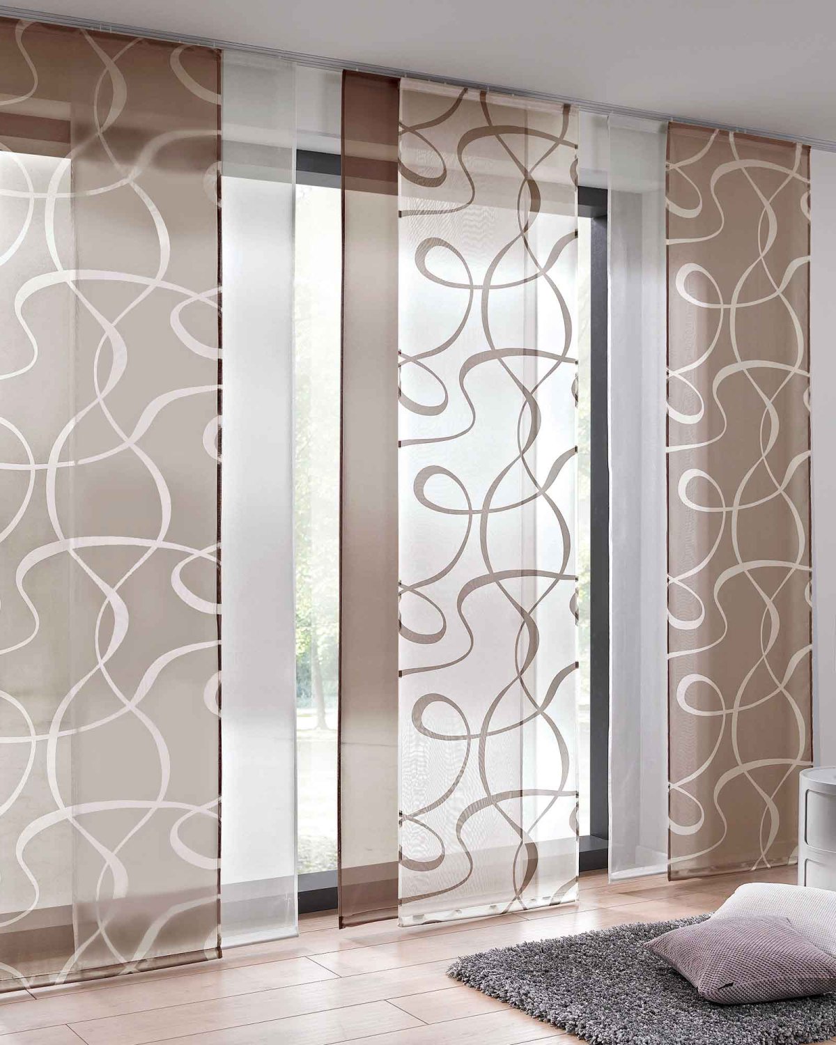 Японские шторы икеа