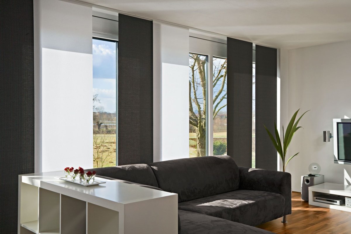 Японские панельные шторы