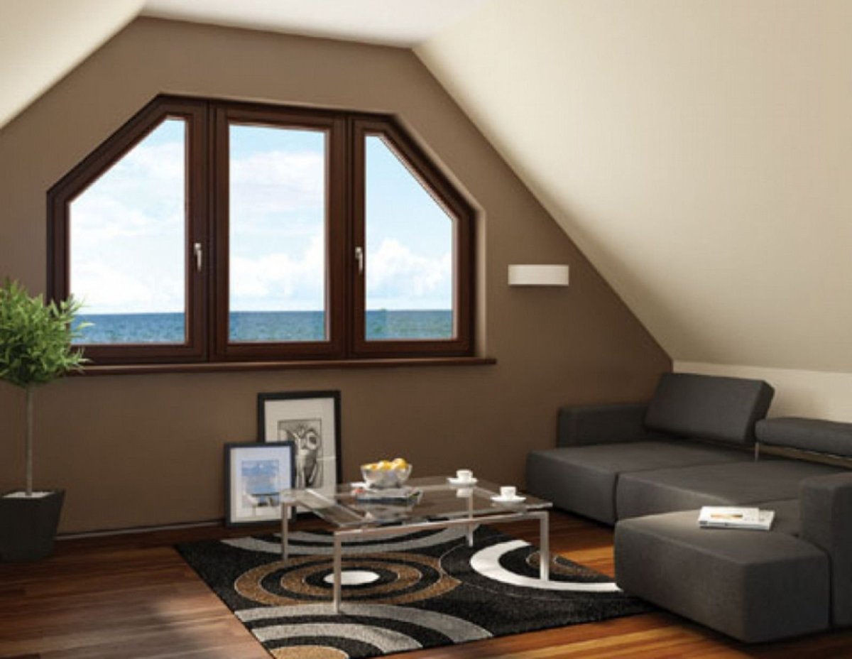 Нестандартные окна ПВХ для дома