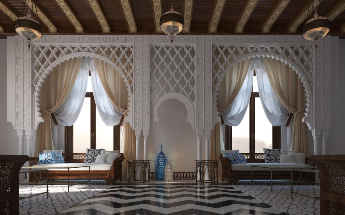 Альков арка арабский стиль