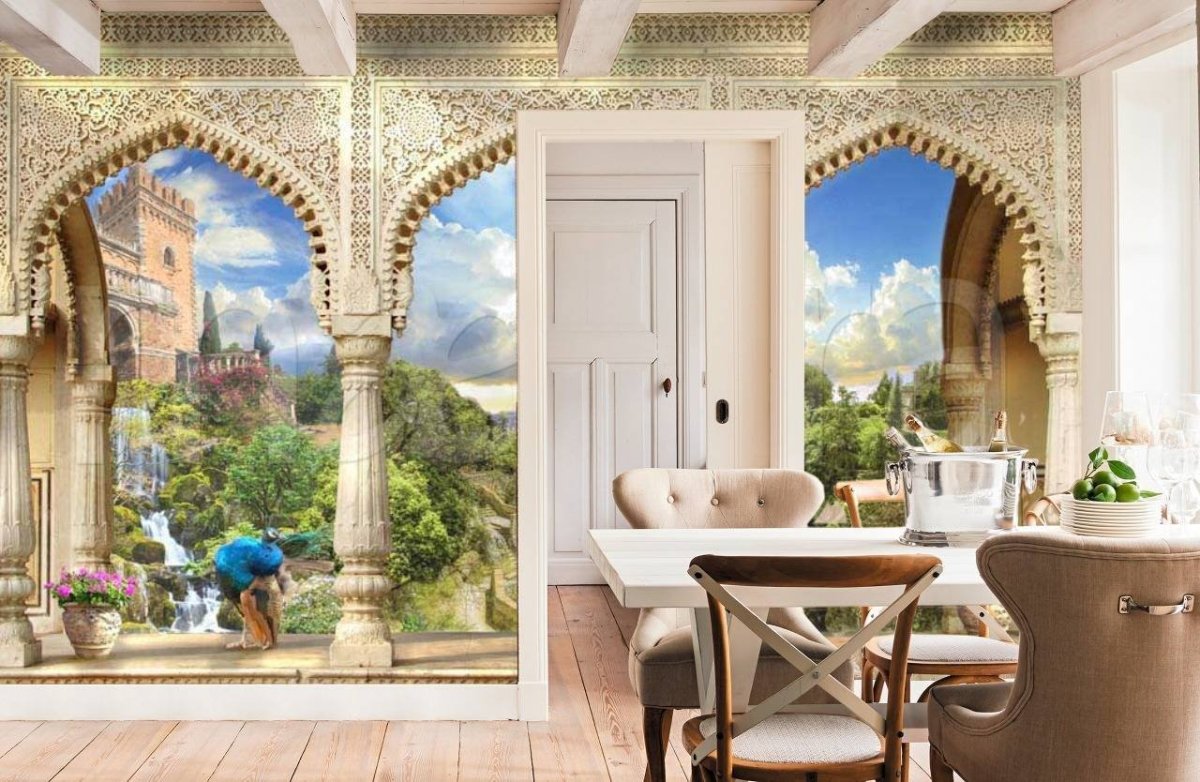 Фреска Affresco Восточный стиль