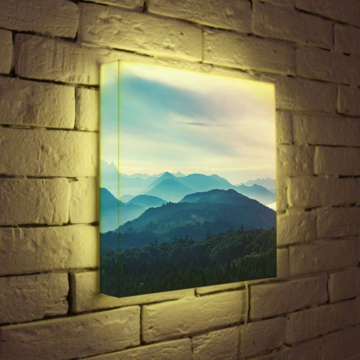 Фальш окно с подсветкой