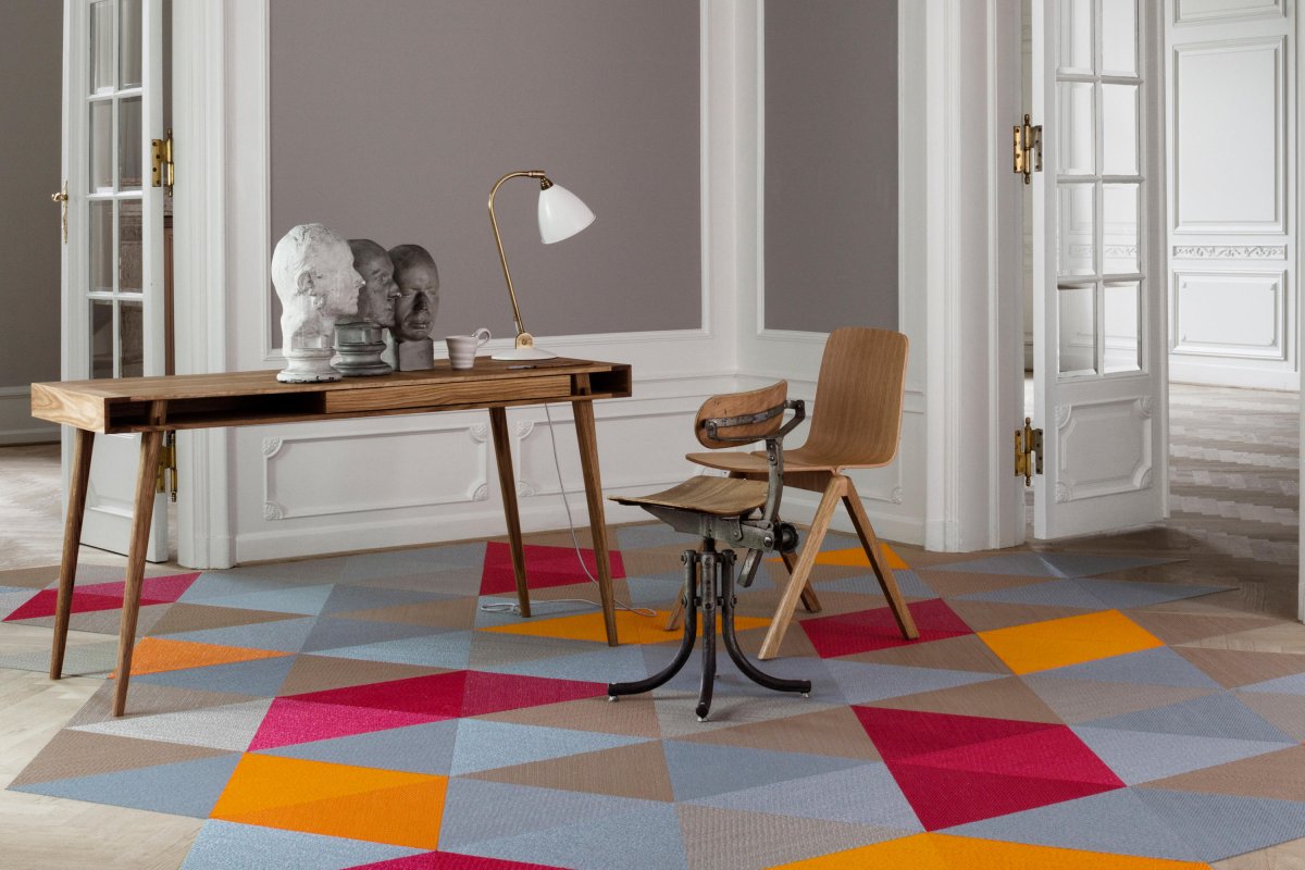 Яркий паркет