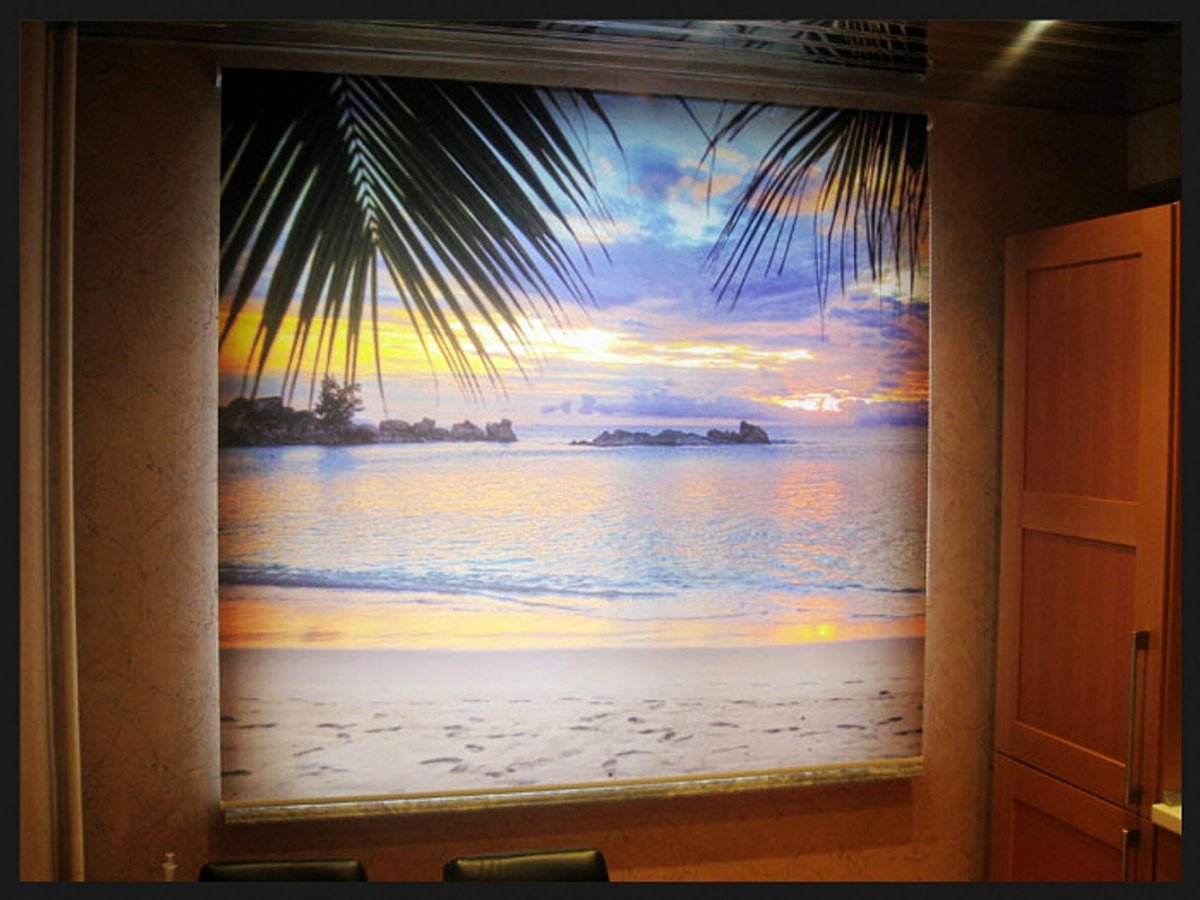 Фотожалюзи вертикальные закат