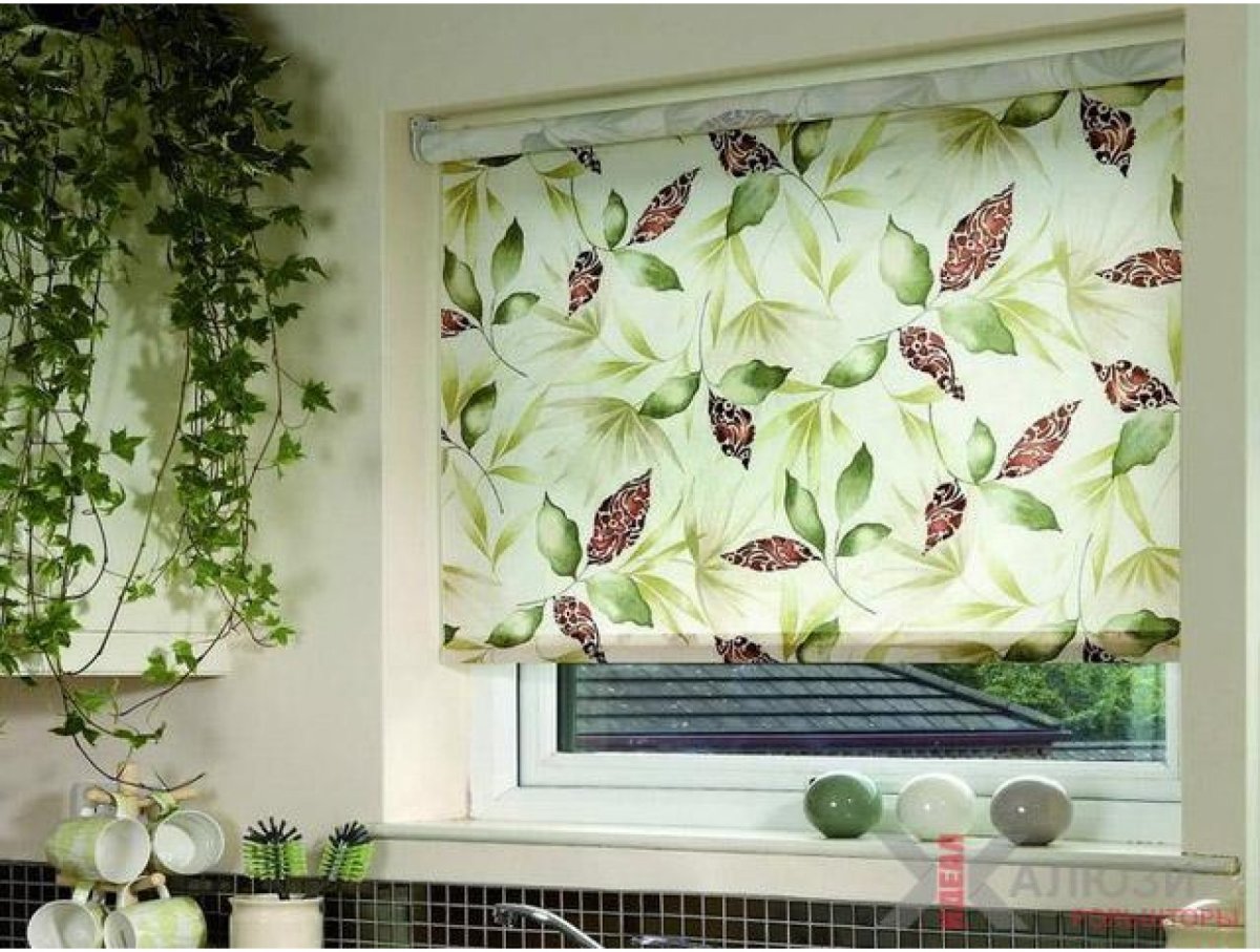 Рулонные шторы из ткани