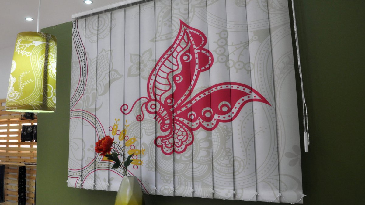 Жалюзи с рисунком