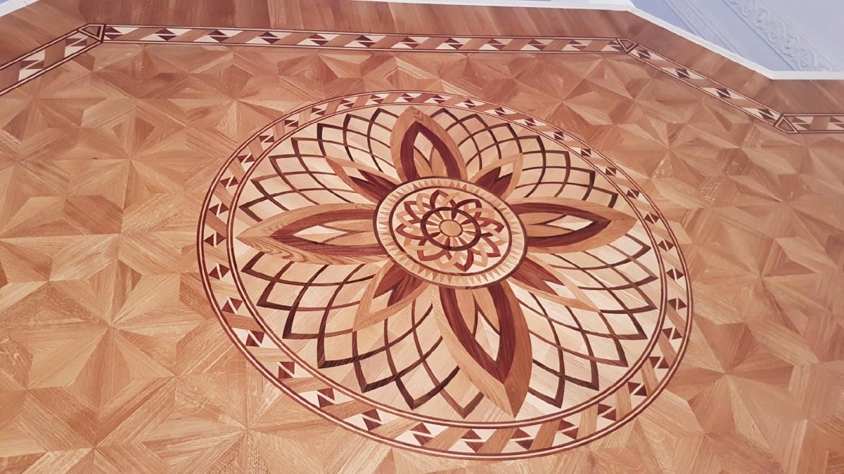 Художественный паркет в бальных залах