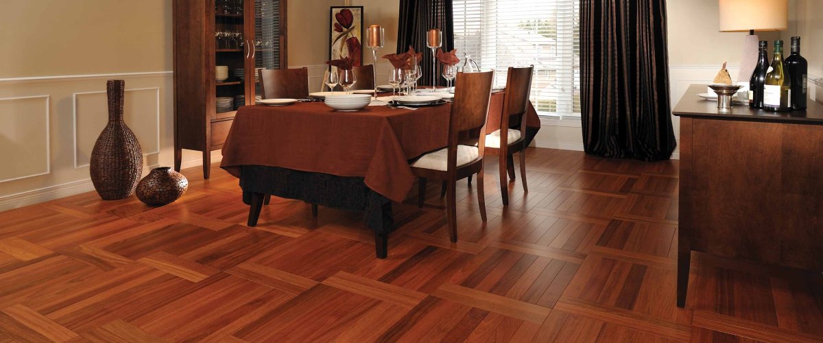 Паркет вишня в интерьере