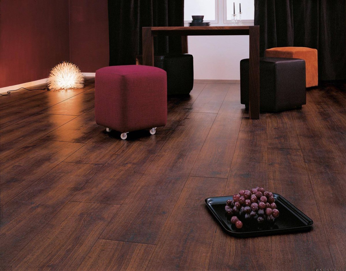 Ламинат Аллок темный дуб