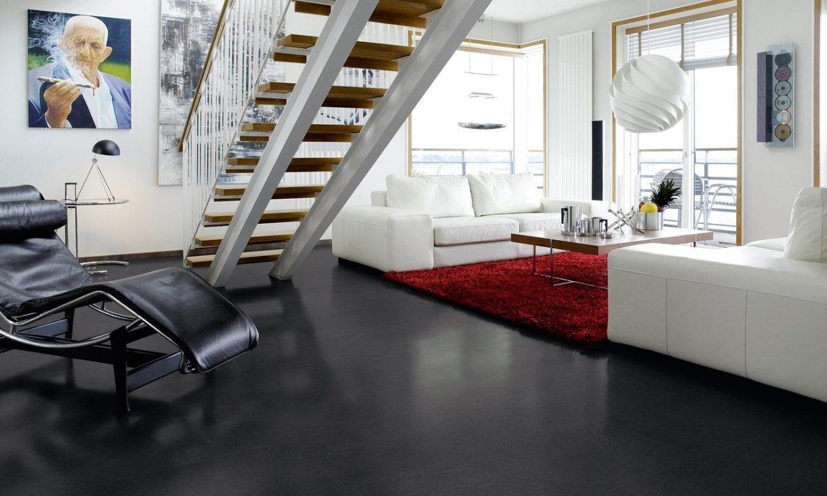 Ламинат Pergo big Slab серый