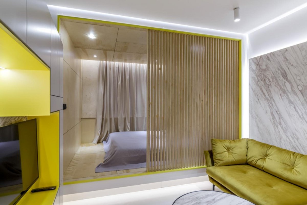 Жалюзи для зонирования комнаты