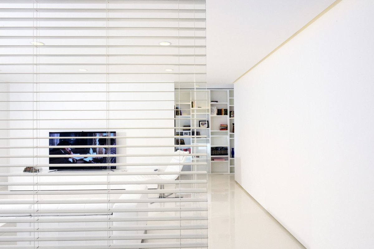 Горизонтальные жалюзи для зонирования