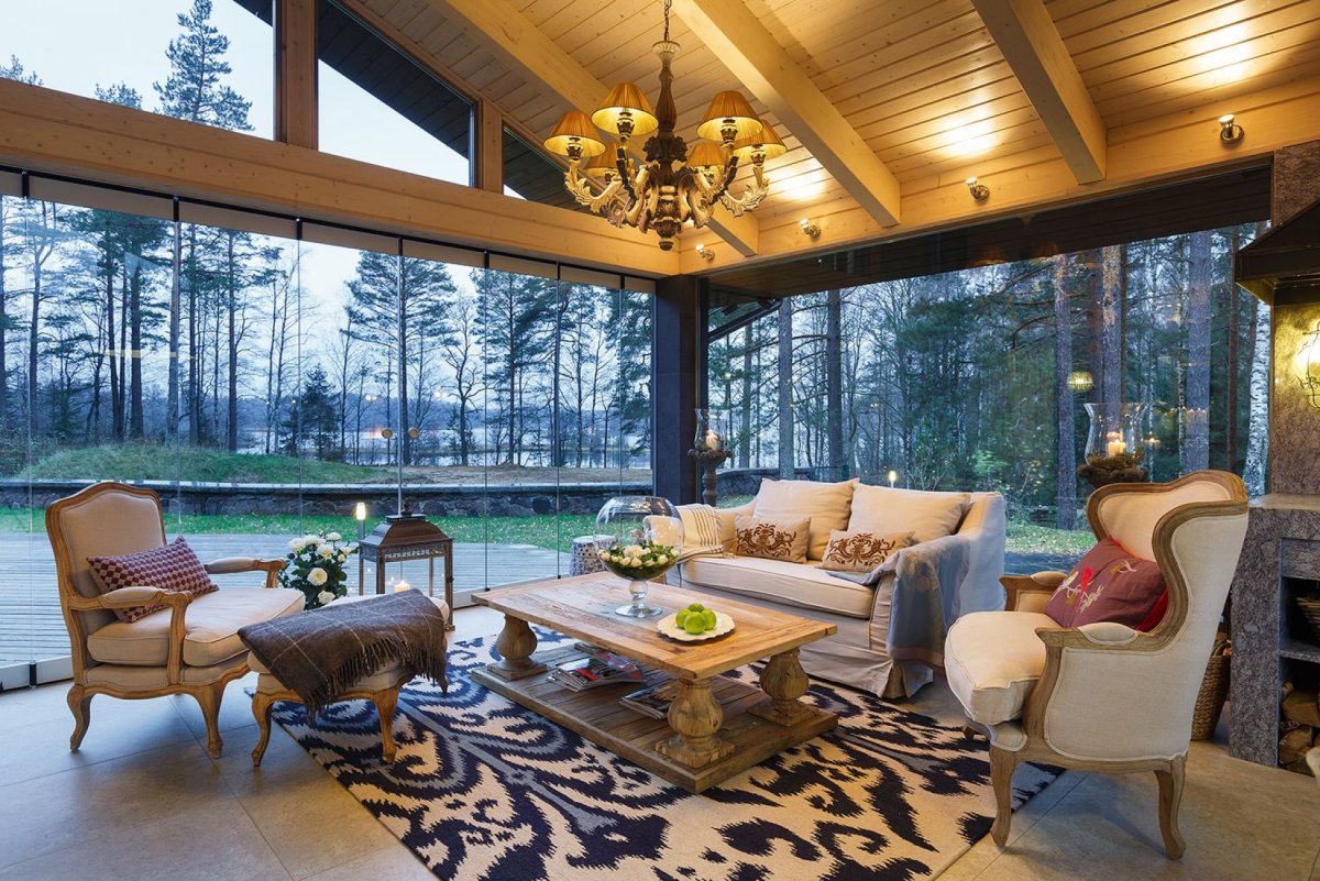 Загородный дом на Медном озере "Honka" 450м2